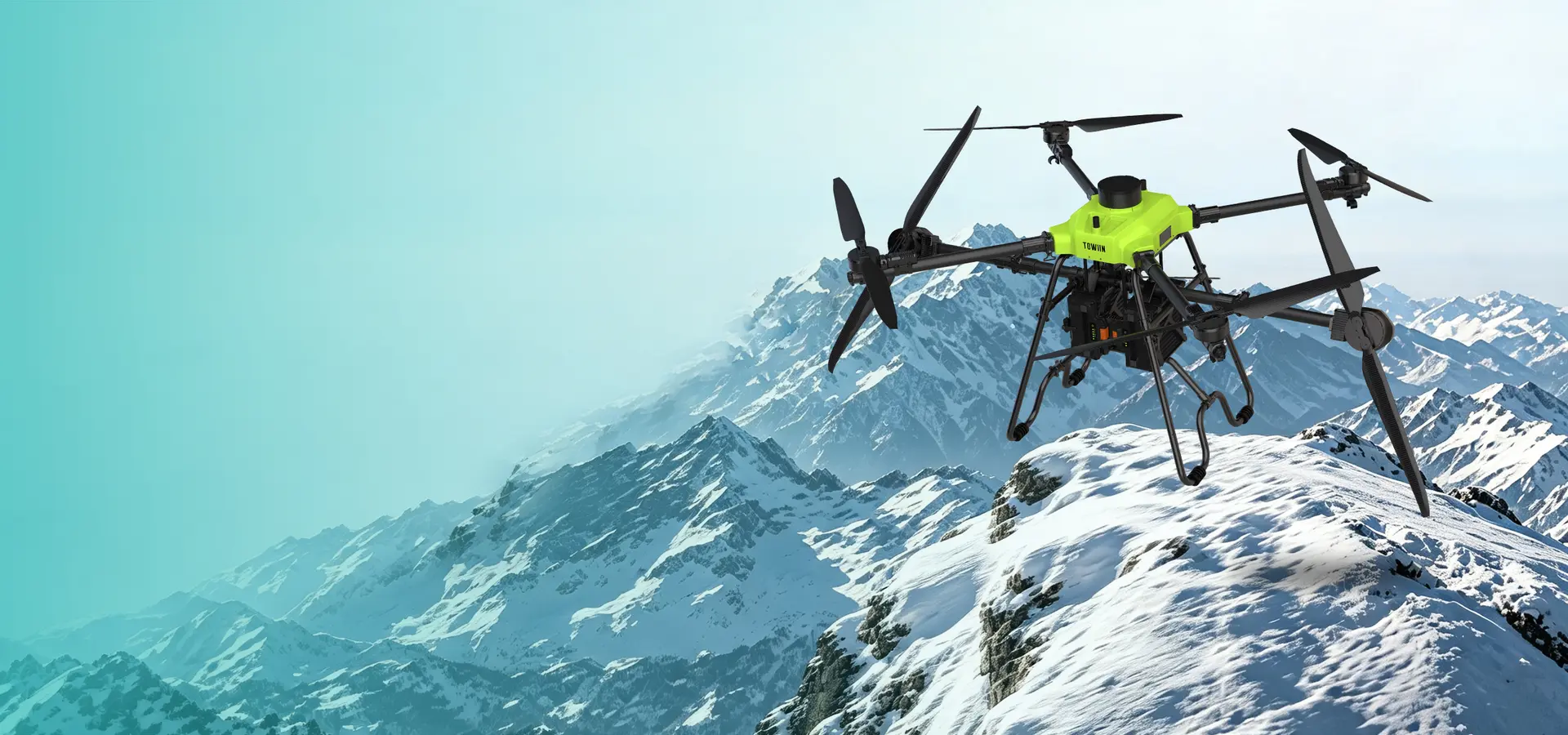 SkyTow intelligent drone towing system